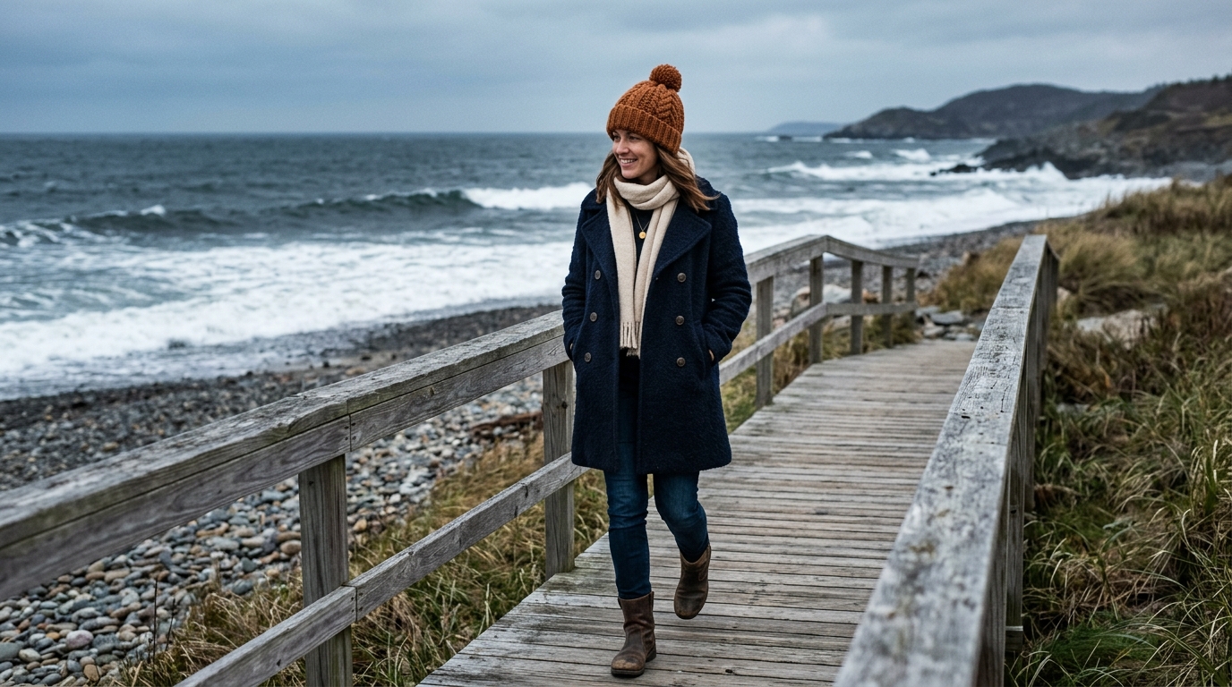 winter coast walk